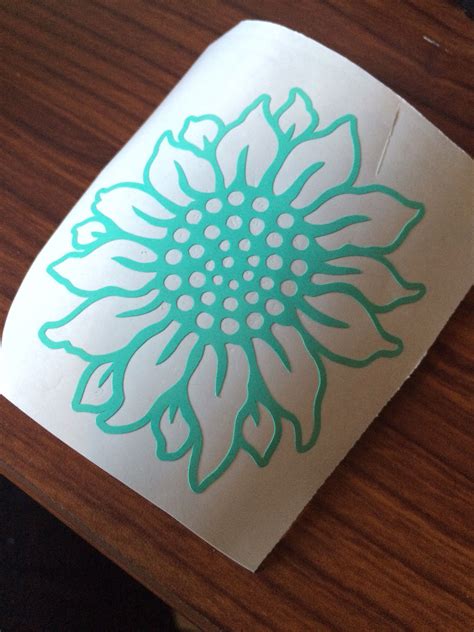 Download 68+ Large Sunflower Decals for Cricut Machine